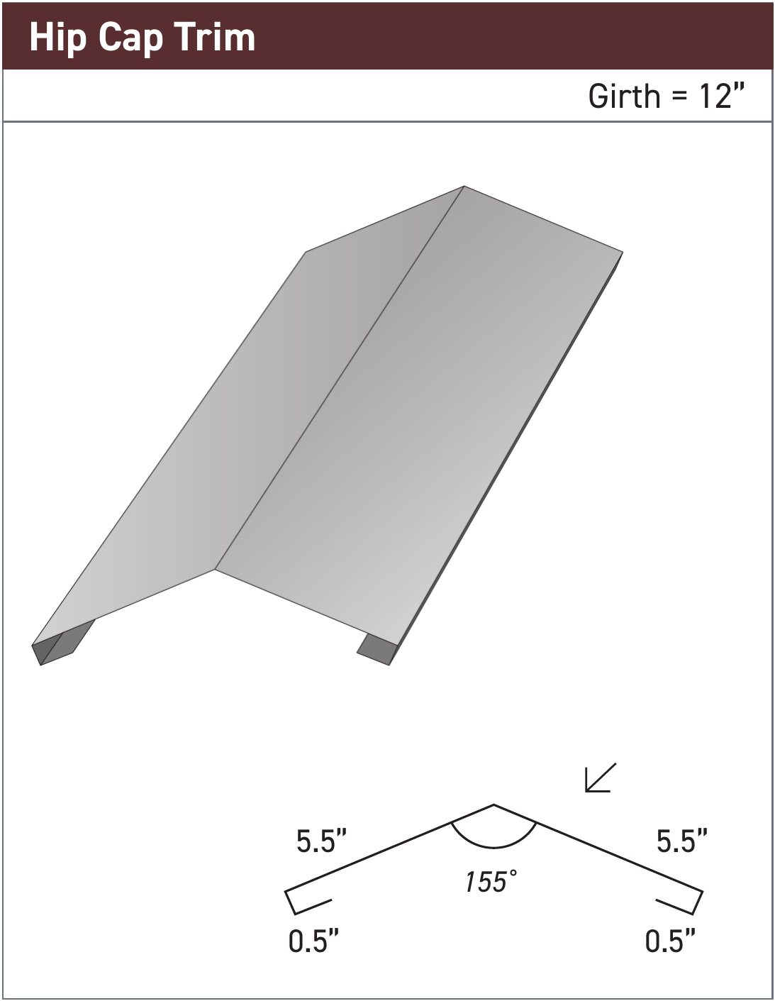Hip Cap Trim